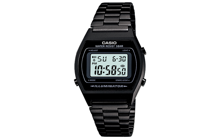 

Мужские черные часы B640WB-1A CASIO