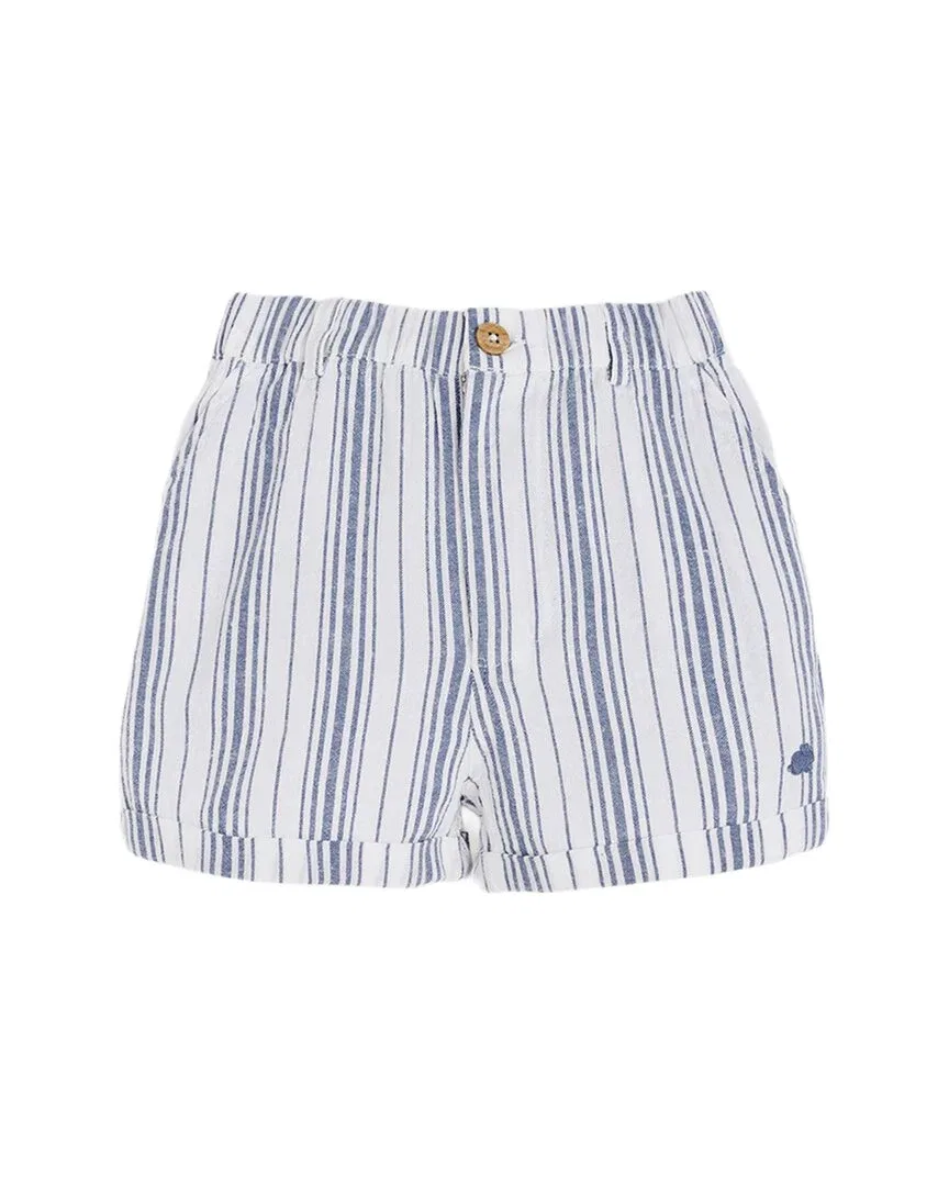 Babycottons Striped Bermuda, белый