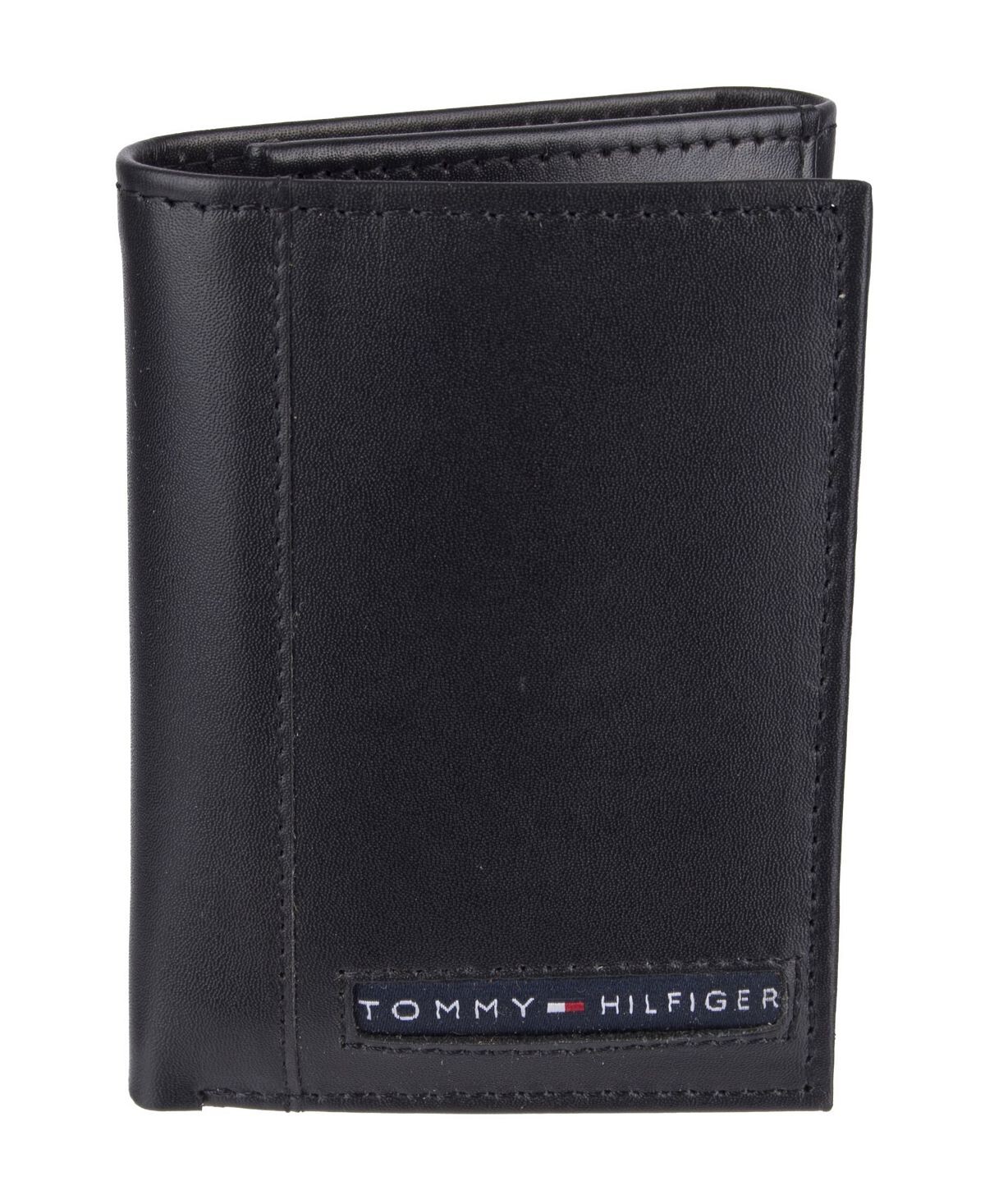 

Мужской кошелек тройного сложения из натуральной кожи Tommy Hilfiger