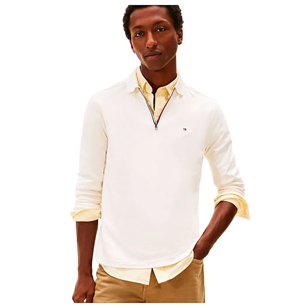 

Поло с длинным рукавом Tommy Hilfiger MW0MW42808, белый