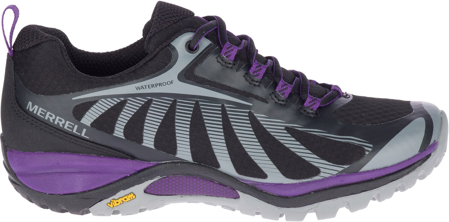 

Водонепроницаемые походные женские кроссовки Merrell Siren Edge 3, черный
