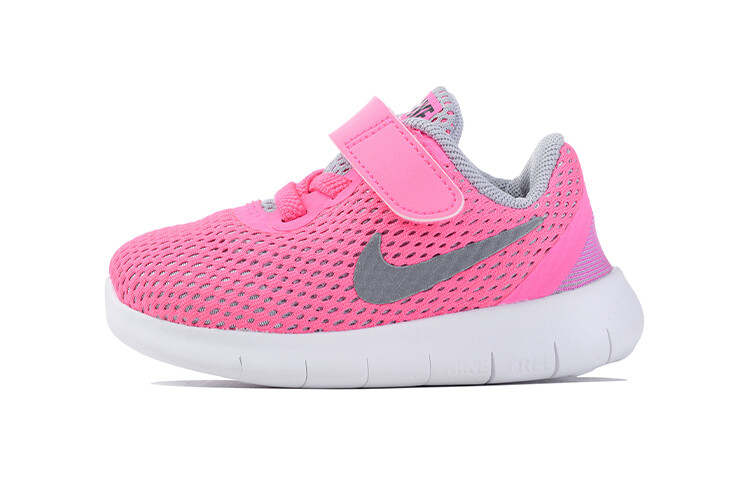 

Кроссовки Nike Free RN Toddler Shoes TD Low-top Pink/Gray