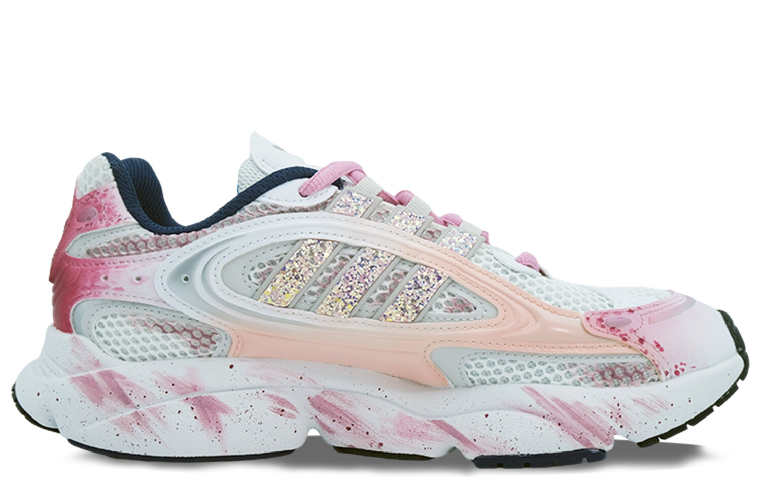 

Кроссовки Ozmillen унисекс с низким верхом розовые/белые/серые Adidas Originals