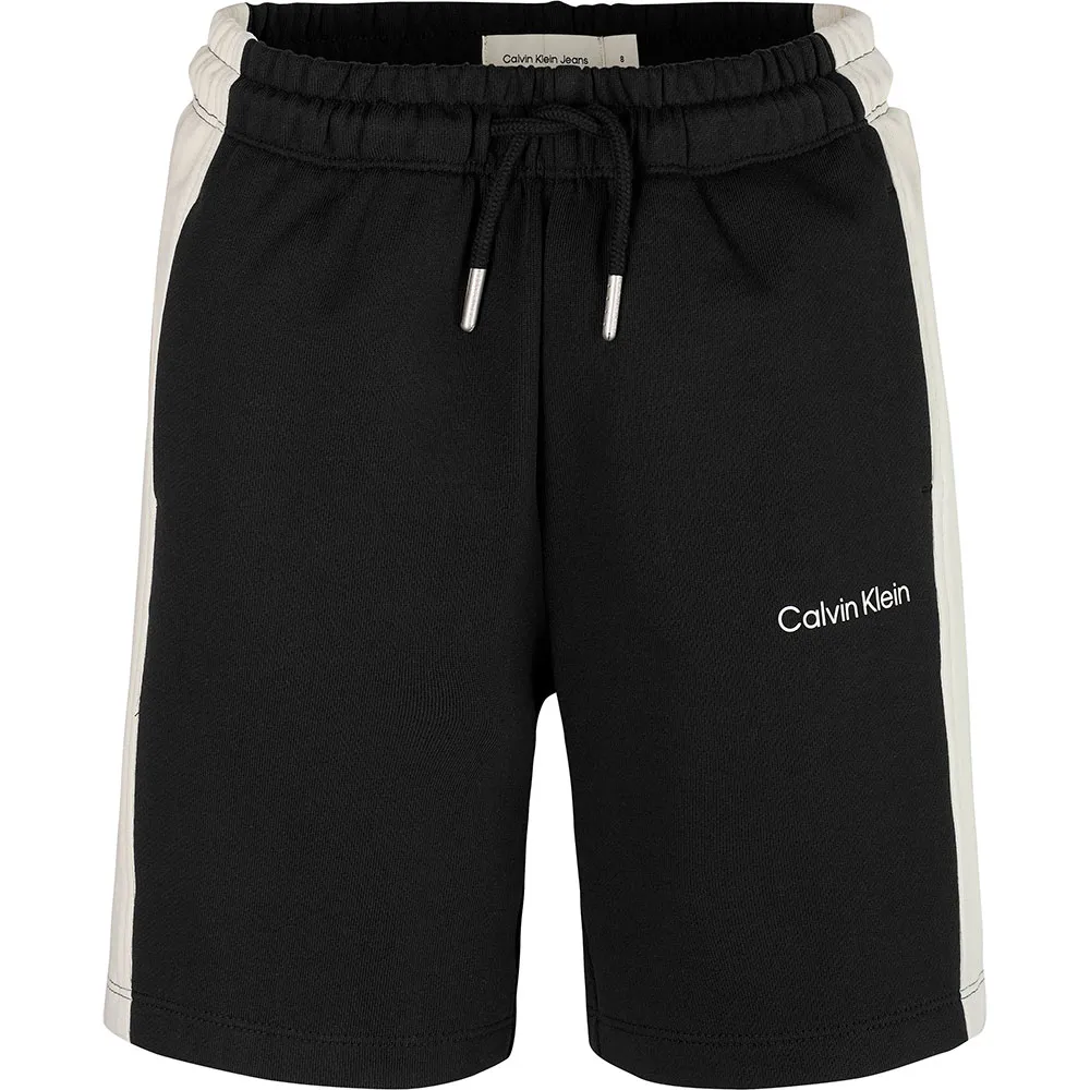 

Спортивные шорты Calvin Klein Jeans Color Block Relaxed, черный