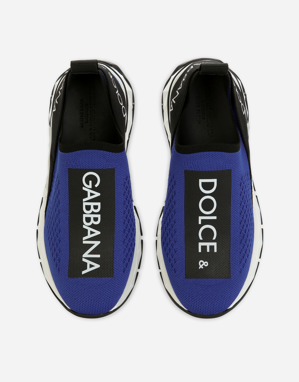 Кроссовки Sorrento 2.0 из эластичной сетки Dolce&Gabbana, синий — фото 4