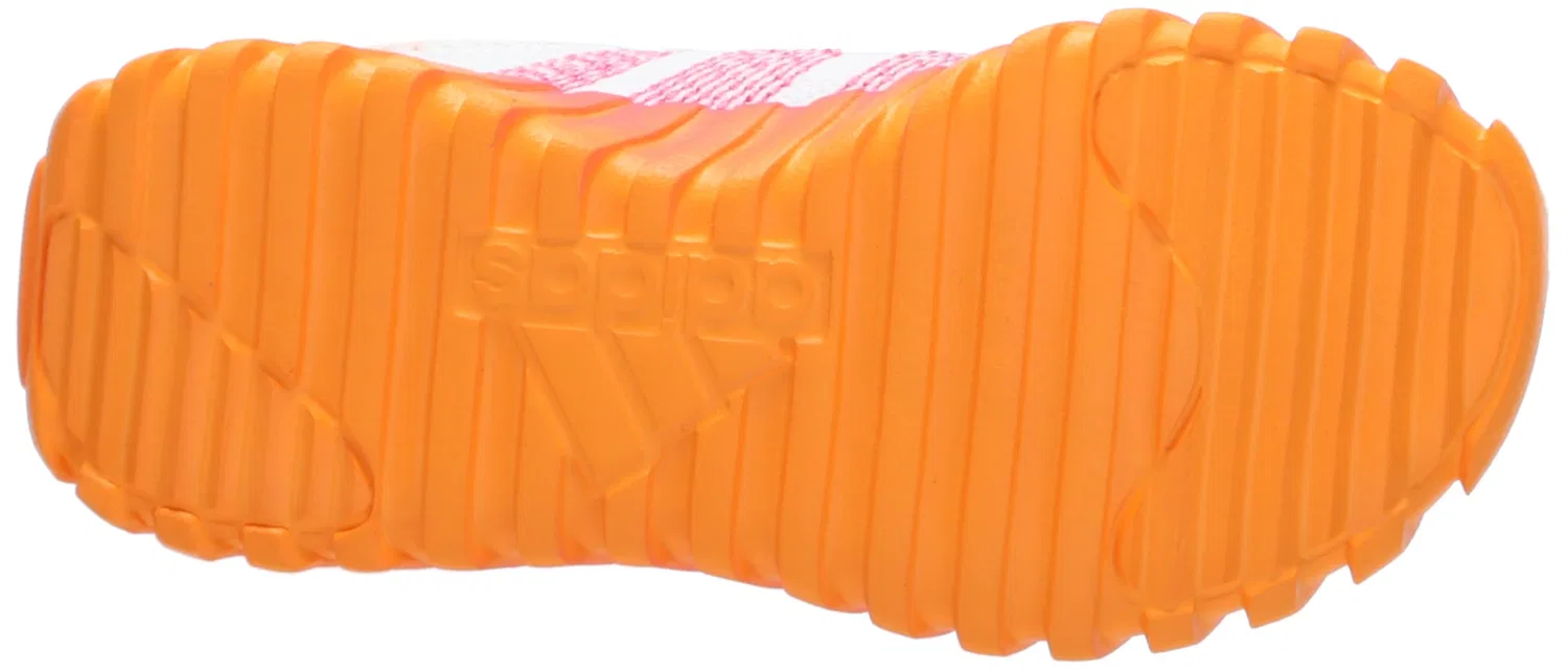 Детские кроссовки для мальчиков с принтом Kaptir Flow Adidas, White Pulse Magenta Crew Orange — фото 4