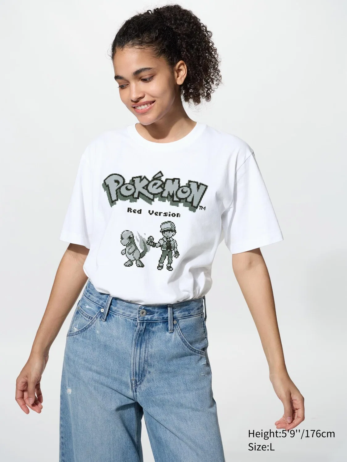 Футболка Uniqlo Pokémon UT, с графическим принтом, белый бренда Pokémon UT (Uniqlo), белая цвет бренда Uniqlo (Pokémon UT) — фото 2