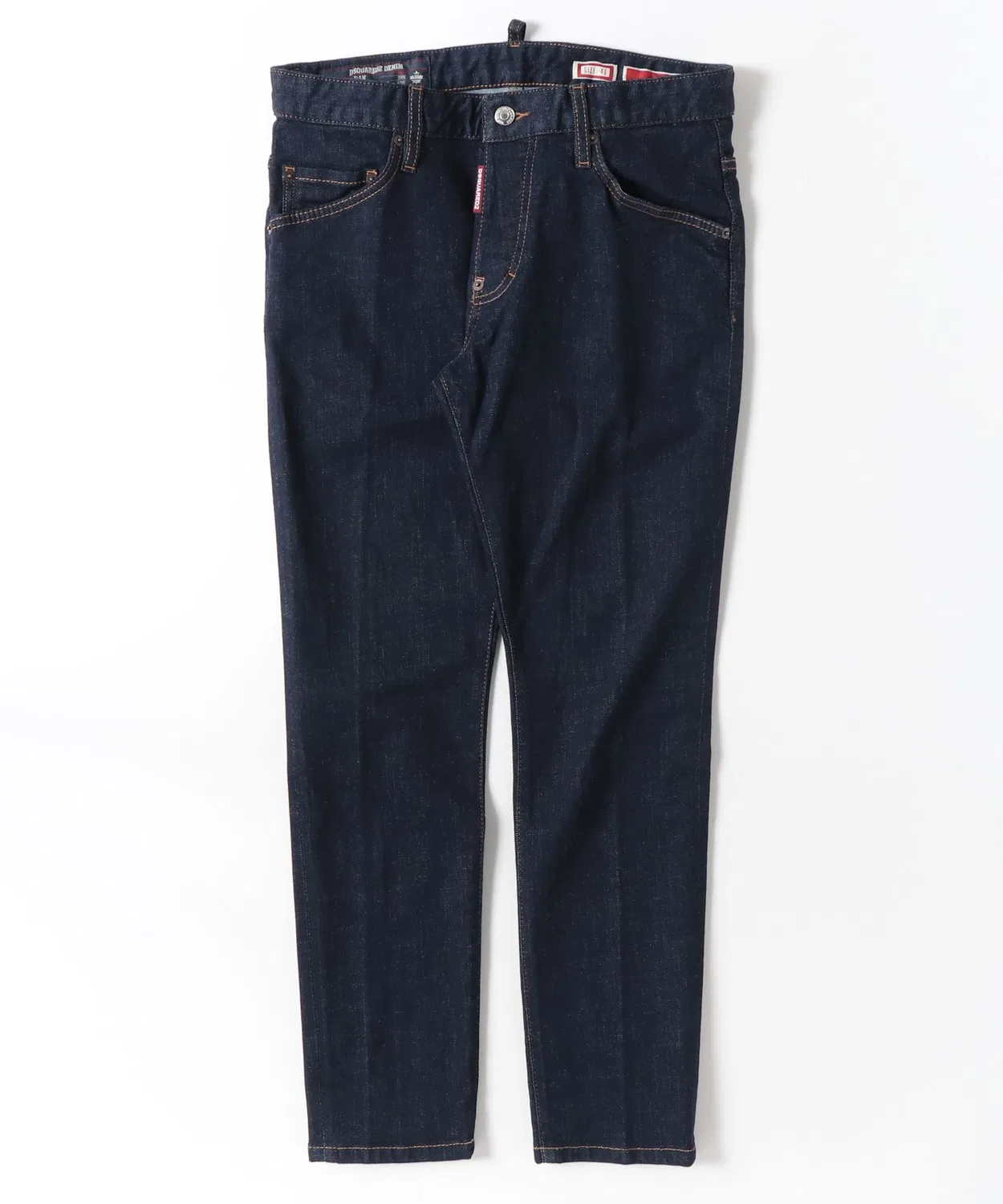 Мужские джинсы скинни с зауженным кроем Skater Dark Rinse DSQUARED2, Blue