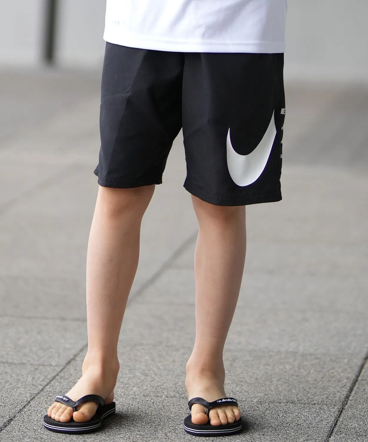 Детские плавки-шорты с графическим принтом, модель Graphics Spec 7 Volley Shorts NIKE, Green — фото 2