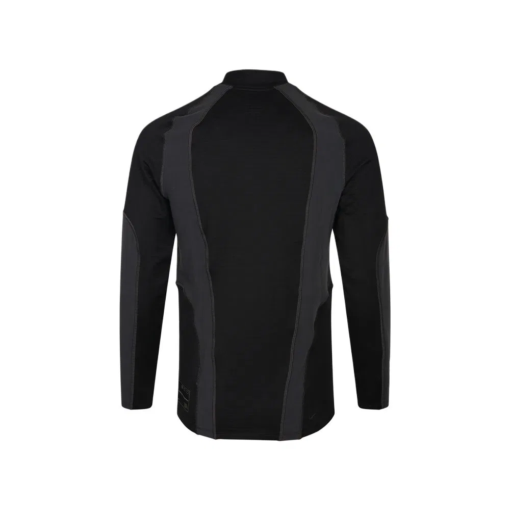 Мужская футболка с высоким воротом Nike Pro, Black — фото 3