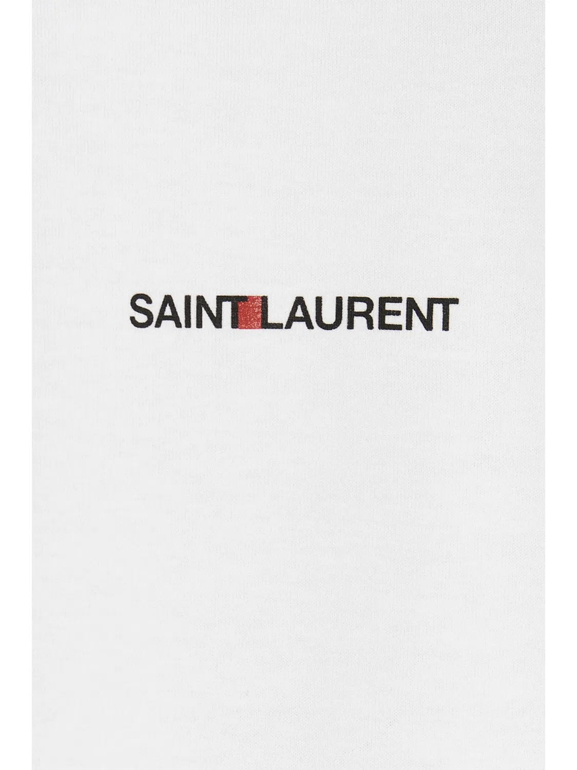Мужская футболка с принтом логотипа Rive Gauche Saint Laurent, White — фото 4
