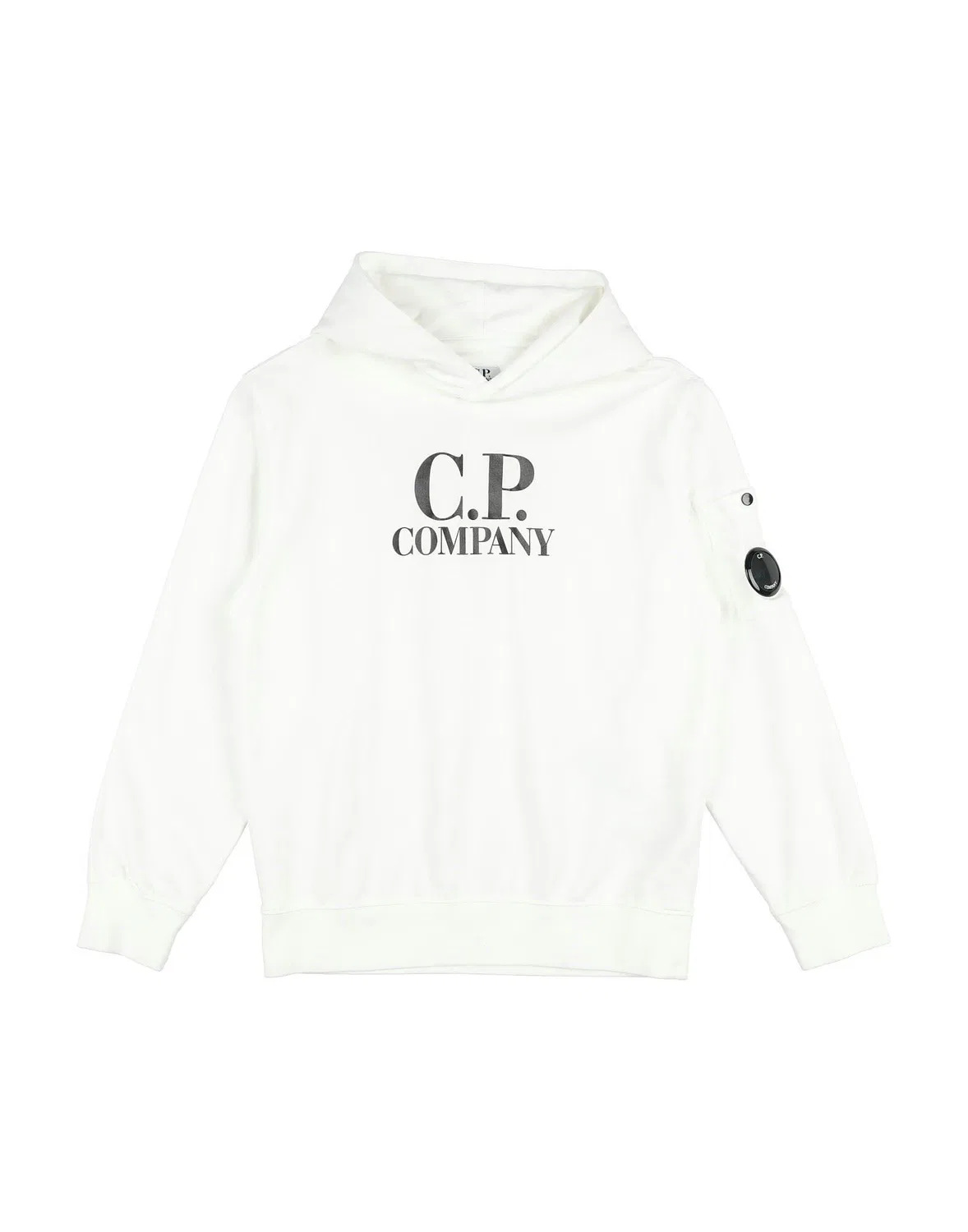 Детский свитшот для мальчиков с длинным рукавом C.P. Company, белый