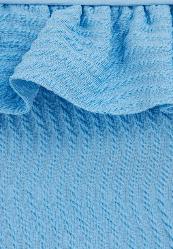Купальник бикини с регулируемыми бретелями We Fashion Light Blue, светло-голубой — фото 3