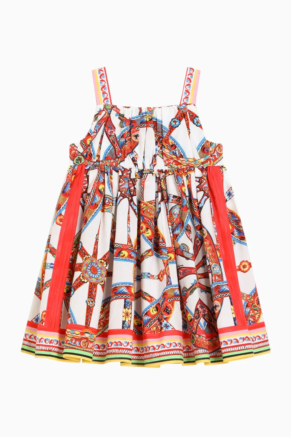 Платье с принтом Carretto Dolce & Gabbana — фото 2