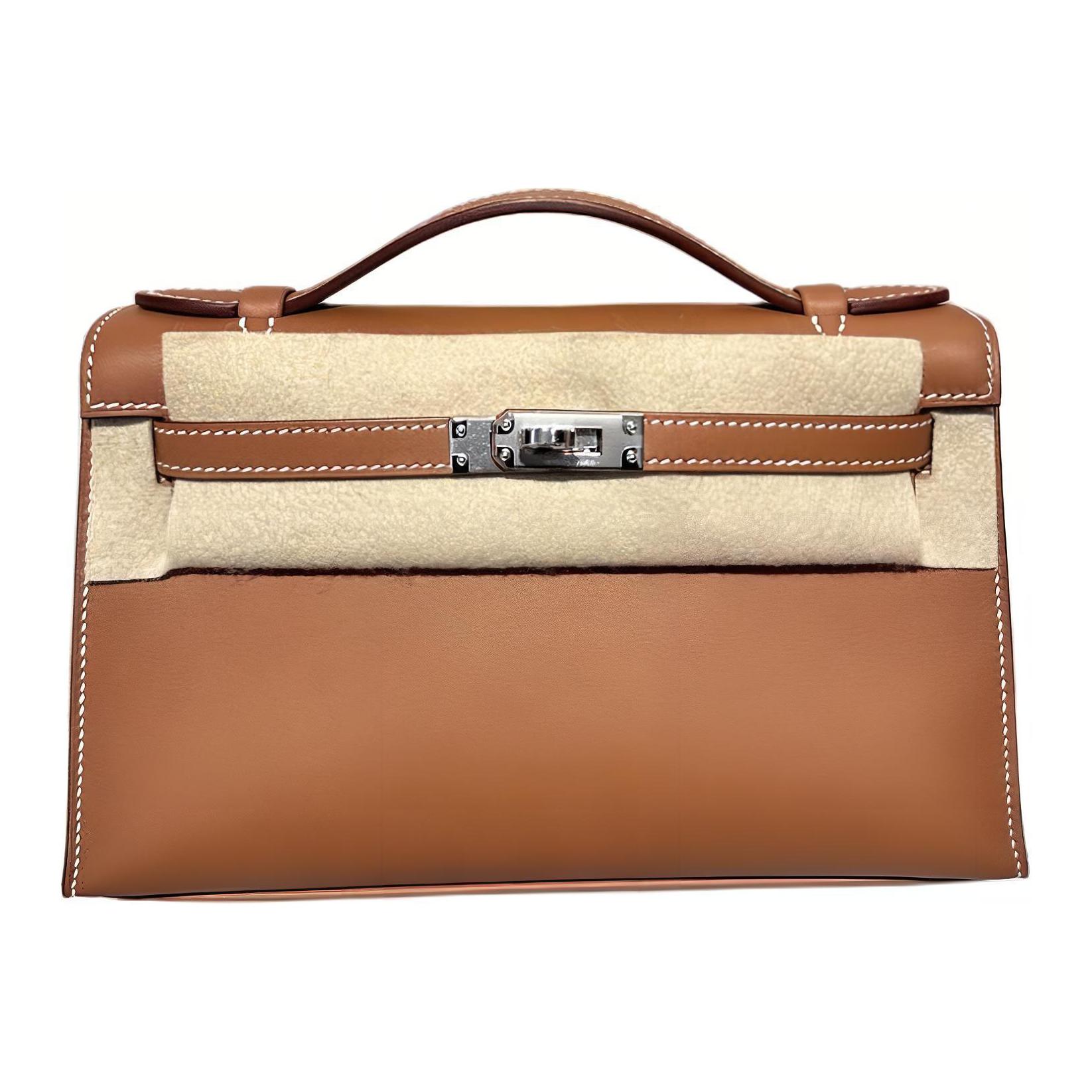 

HERMES Мини Келли первого поколения из кожи свифт