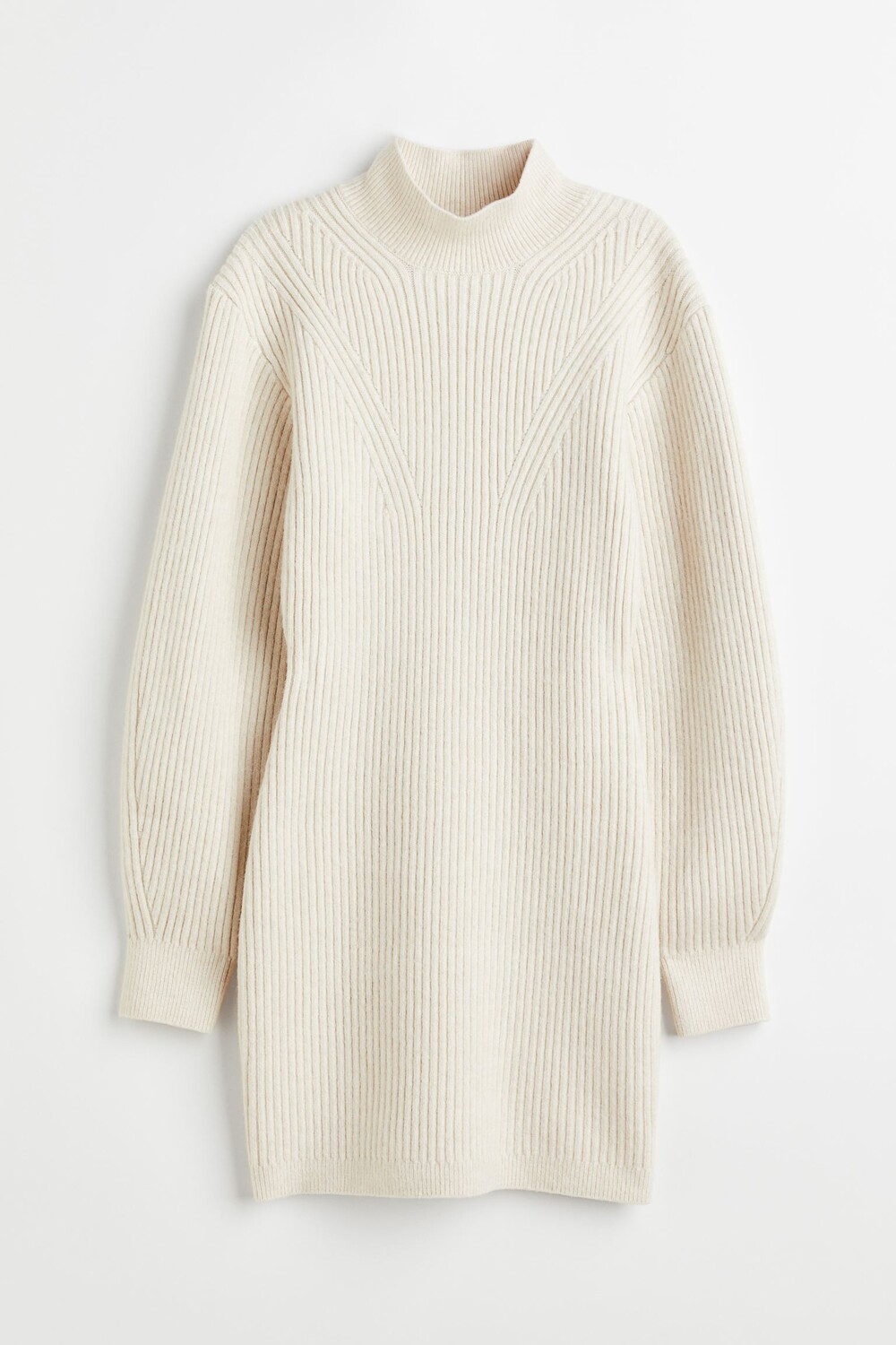 

Платье H&M Mock-turtleneck, белый