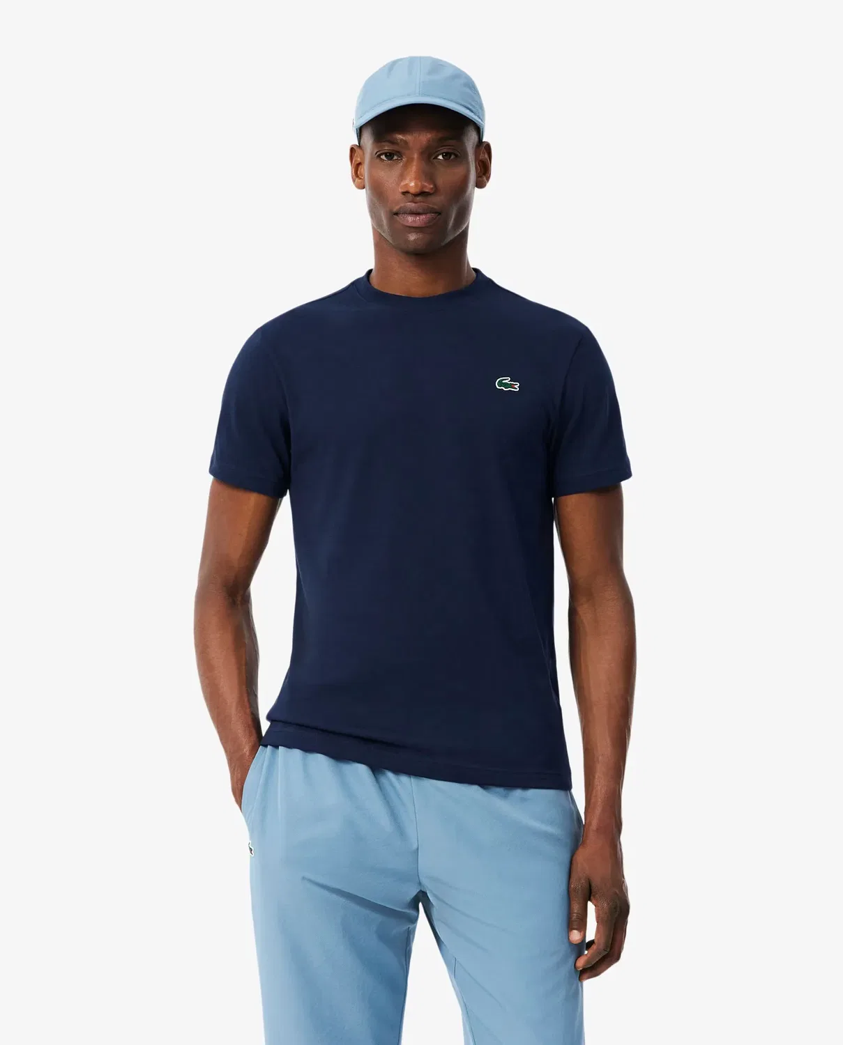 Мужская футболка с принтом Ultra Dry Lacoste, Blanco