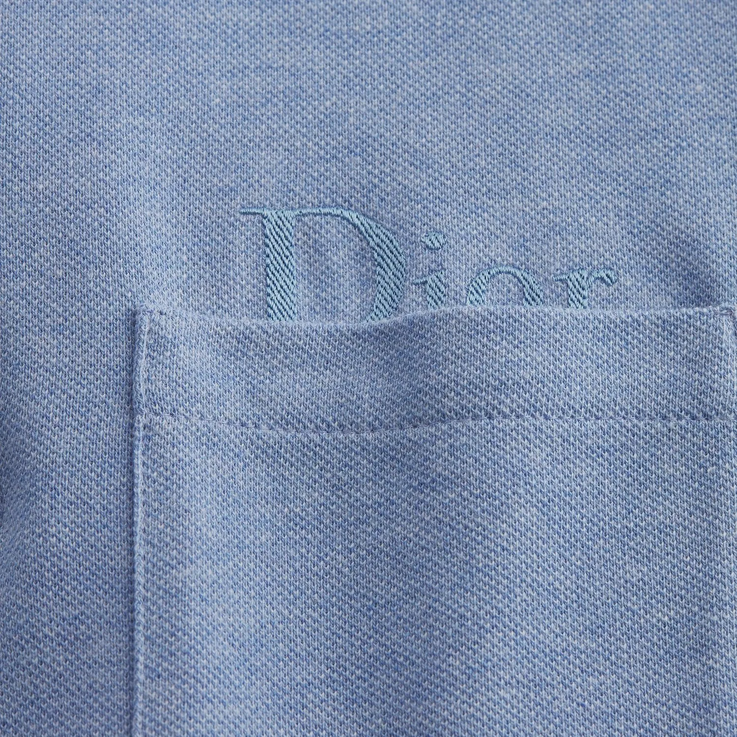 Поло мужское синее, DIOR — фото 4