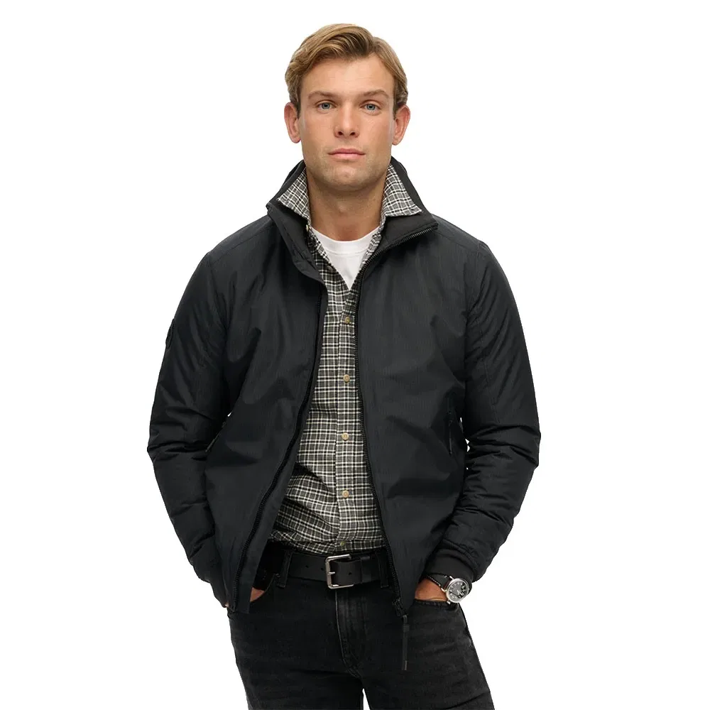 Куртка Harrington Superdry, черный — фото 4