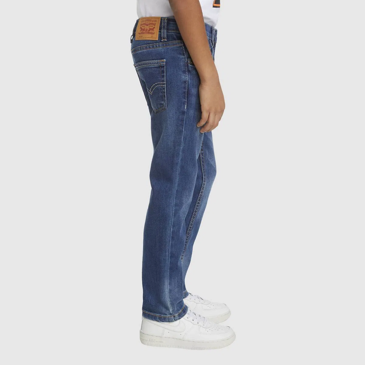 узкие джинсы 510 из экологичной ткани для мальчиков 4-7 лет Levi's, Melbourne - Dark Wash — фото 3