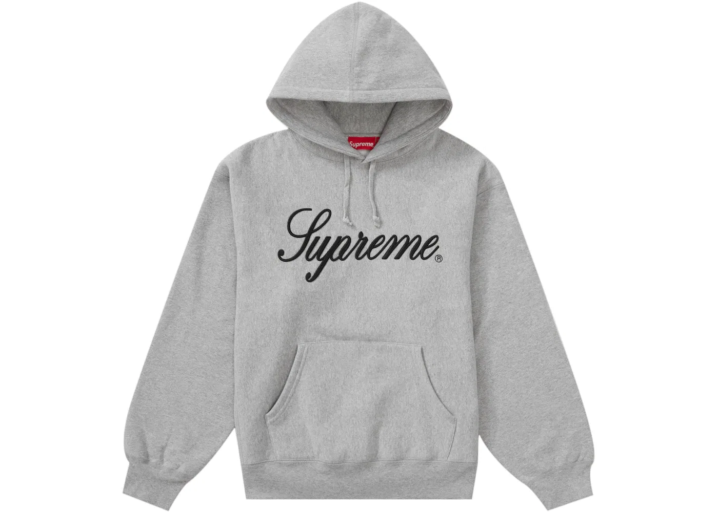 Мужская худи с принтом Sweatshirt Supreme, Heather Grey