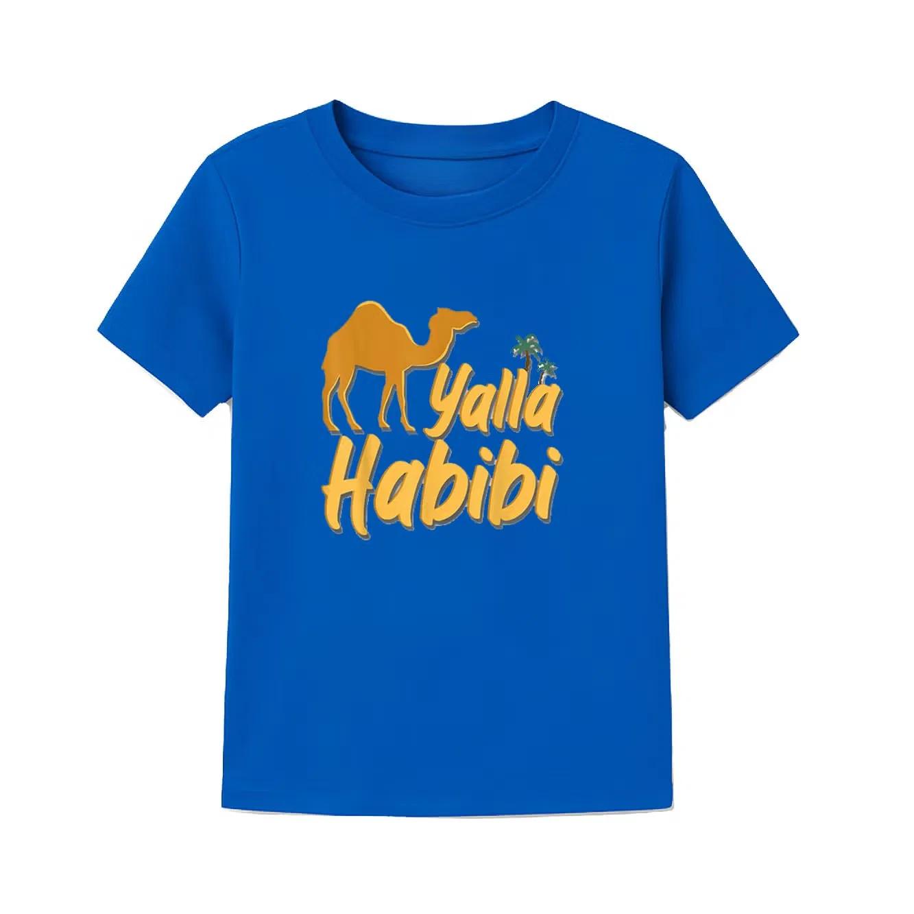 Футболка с принтом Yalla Habibi Camel Graphic Yoo Street, синий