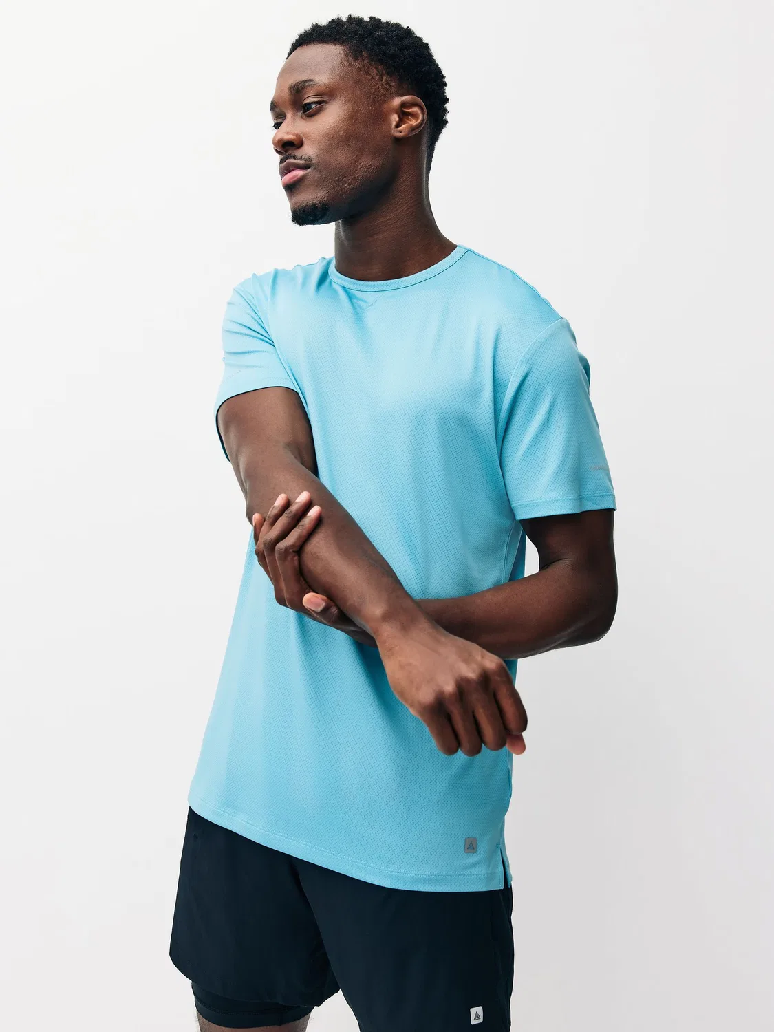 Футболка тренировочная дышащая Light Blue Next, голубой