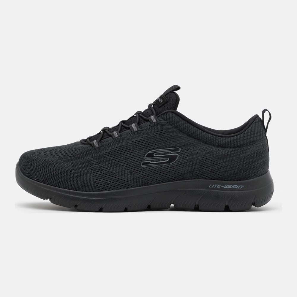 Кроссовки Skechers Wide Fit Summits Louvin, black - фото