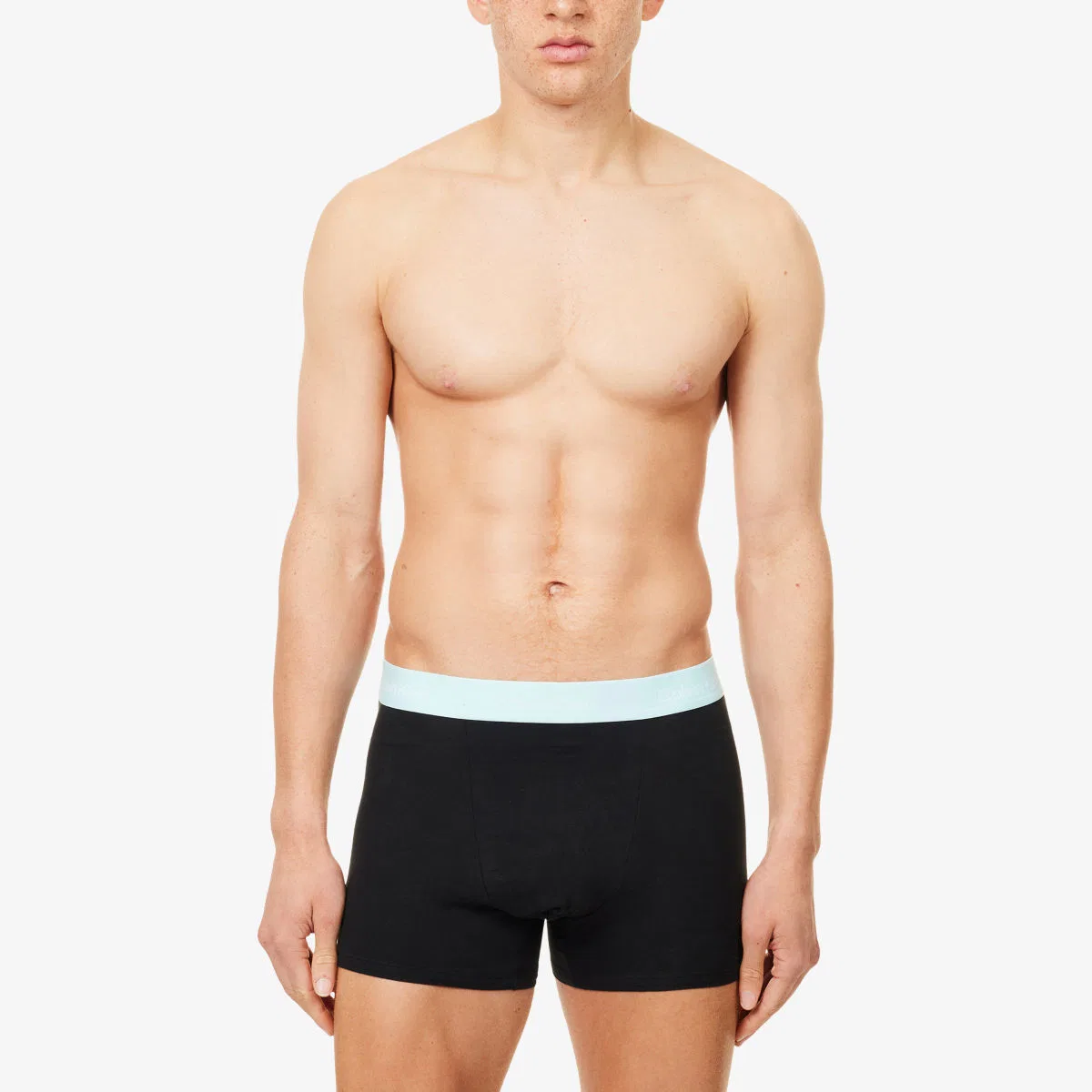 Комплект из трех трусов из эластичного хлопка с поясом и логотипом Icon Calvin Klein, мультиколор — фото 2