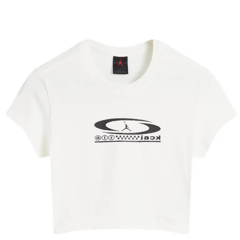 

Футболка Air Jordan x Travis Scott Baby, бежевый/чёрный, Черный, Футболка Air Jordan x Travis Scott Baby, бежевый/чёрный