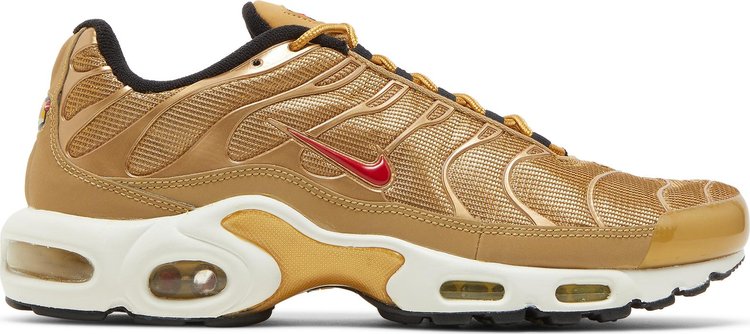 

Кроссовки Nike Wmns Air Max Plus QS 'Metallic Gold', золотой, Золотой;желтый, Кроссовки Nike Wmns Air Max Plus QS 'Metallic Gold', золотой