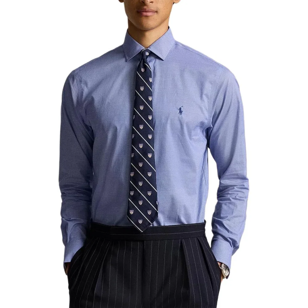 Мужская рубашка с коротким рукавом Polo Ralph Lauren, Blue