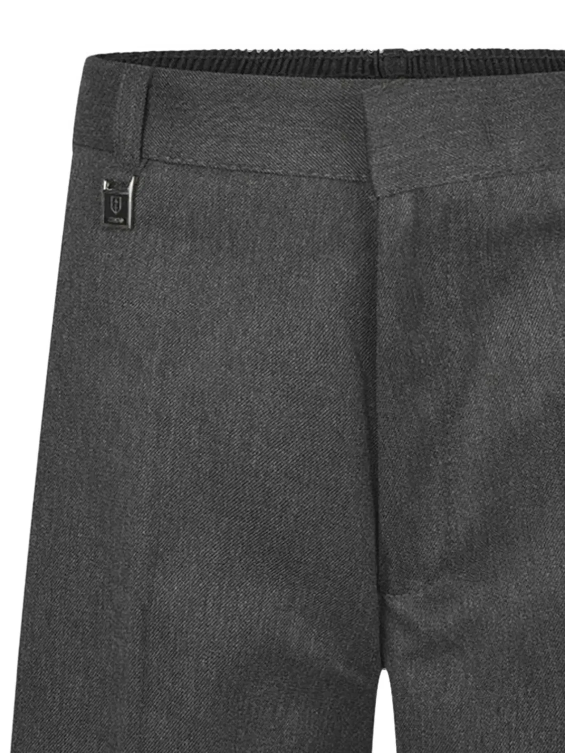 Шорты с эластичным поясом и логотипом Zeco Schoolwear Kids, серый — фото 3
