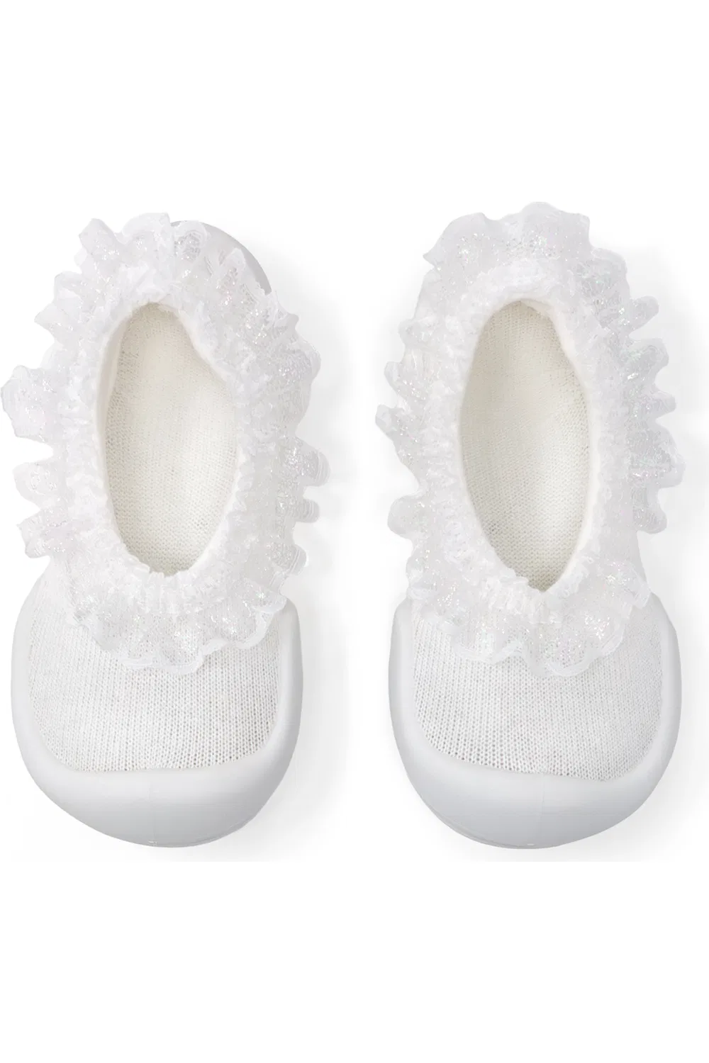 Детские туфли-носочки дышащие Flat Style Komuello, Snow Lace