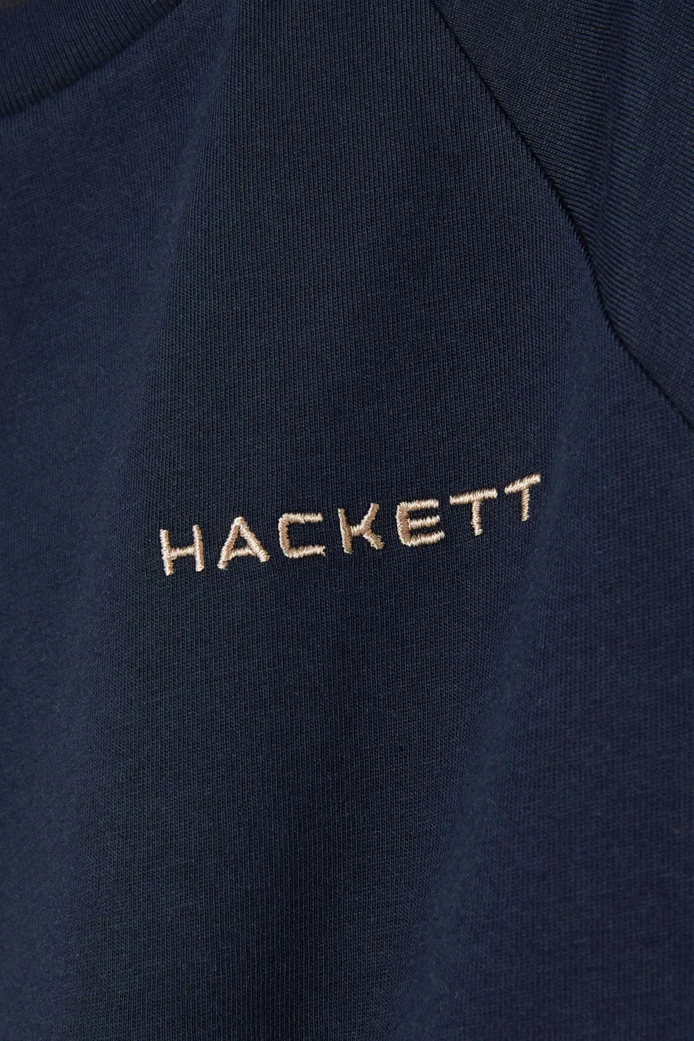 Футболка с логотипом Hackett London, синий — фото 3