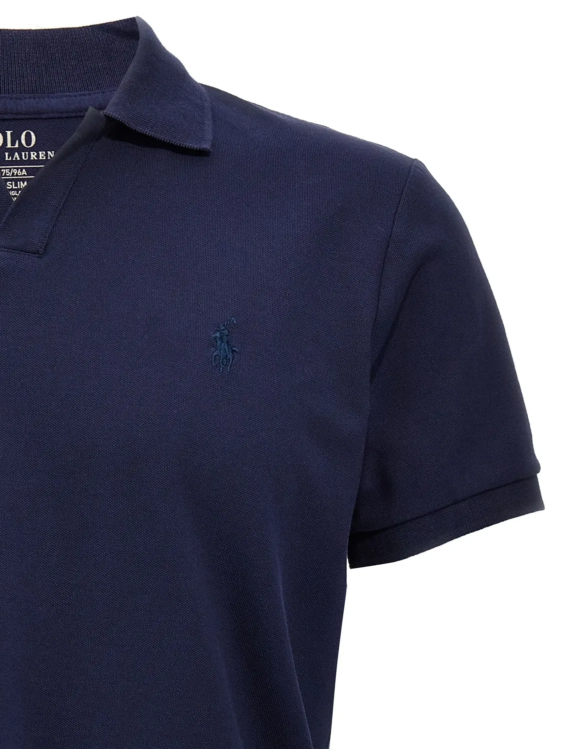 Поло с вышитым логотипом Pony Polo Ralph Lauren, темно-синий — фото 2