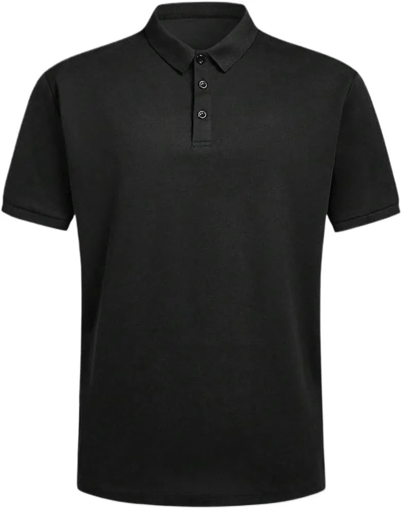 Мужская футболка с коротким рукавом повседневная, Black