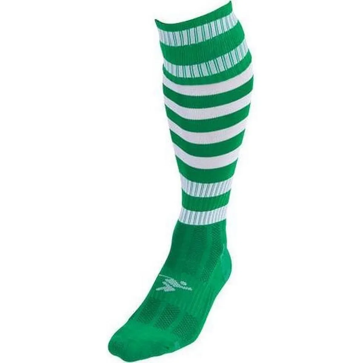 Футбольные носки с полосами Precision, Green