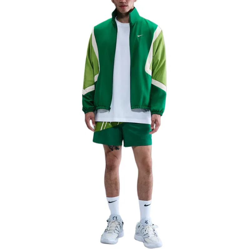 Куртка Nike Icon Woven Basketball, зеленый — фото 3