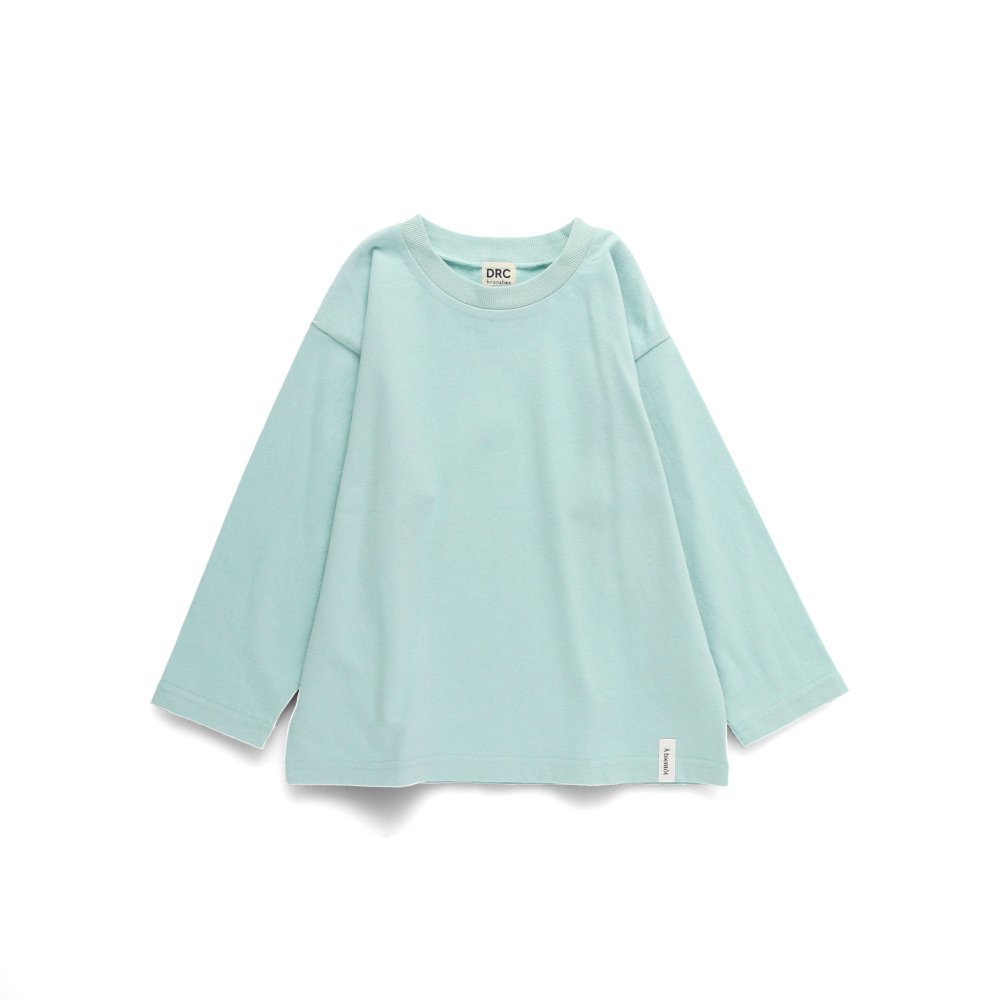 Однотонная футболка с длинными рукавами в полоску Branshes, 67_Light Green — фото 2