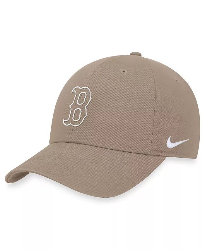 

Мужская регулируемая кепка цвета хаки Boston Red Sox Club Nike, бежевый