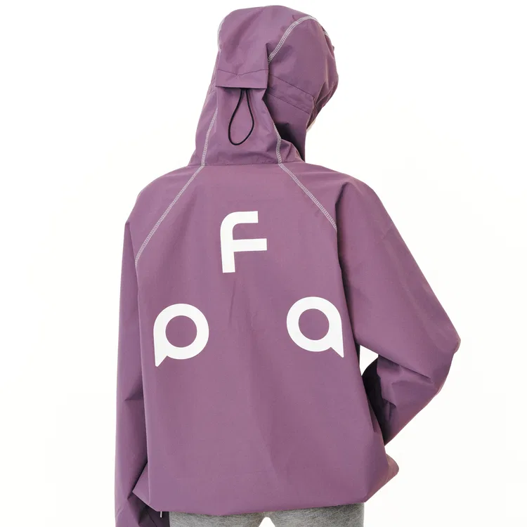 Детская софтшелл-куртка с капюшоном FPA, Purple