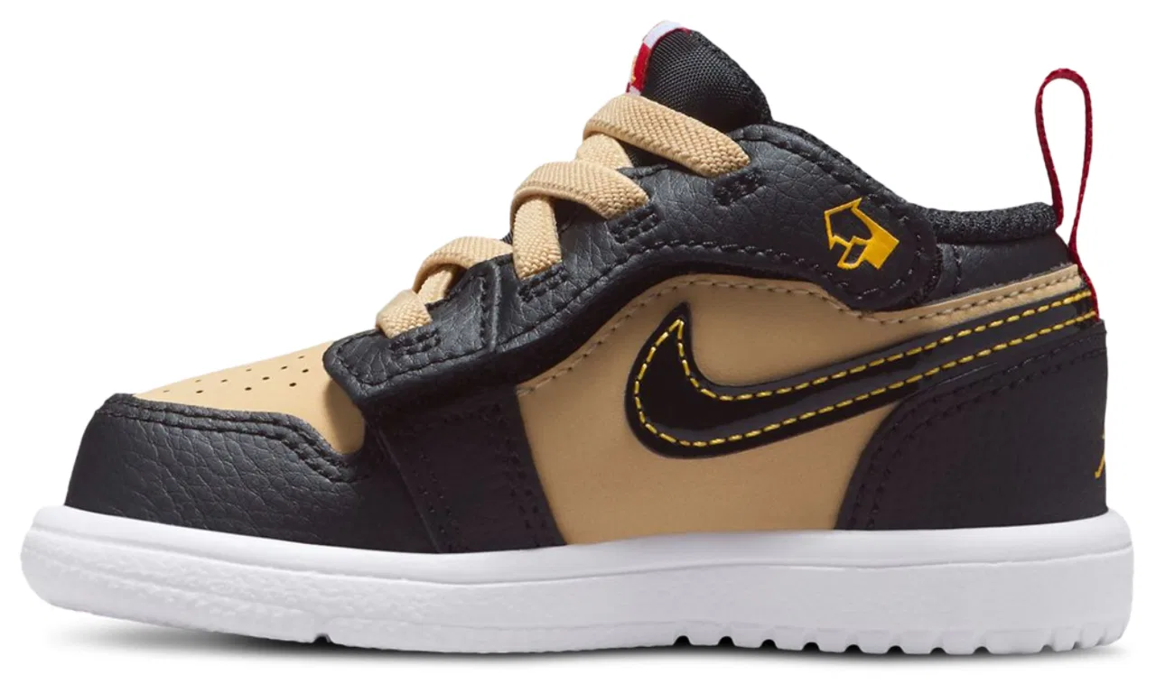 Кроссовки для мальчиков Jordan Retro 1 Low ALT SE Uni, цвет Red/Tan — фото 2