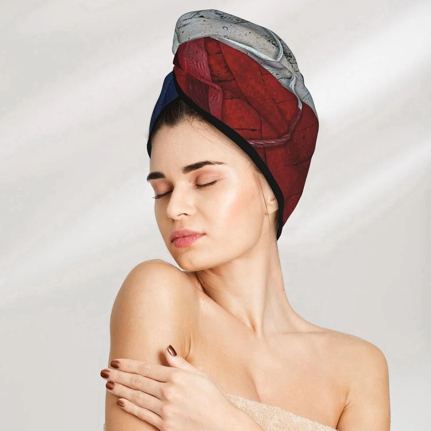 Шапочка для душа Microfiber, Xzeit, Black — фото 2