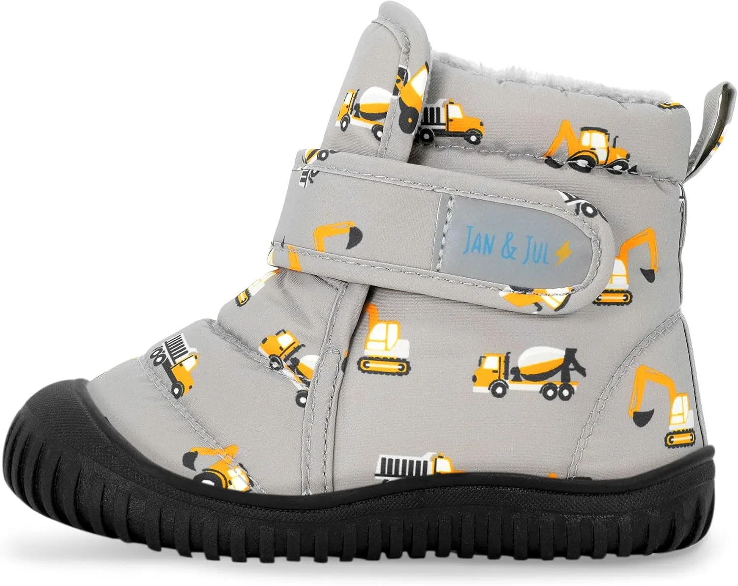 Детские ботинки для мальчиков Toasty-Dry JAN & JUL, Grey Construction