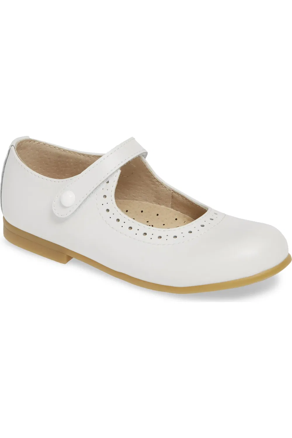 Детские туфли Мэри Джейн на плоской подошве Emma Footmates, белый