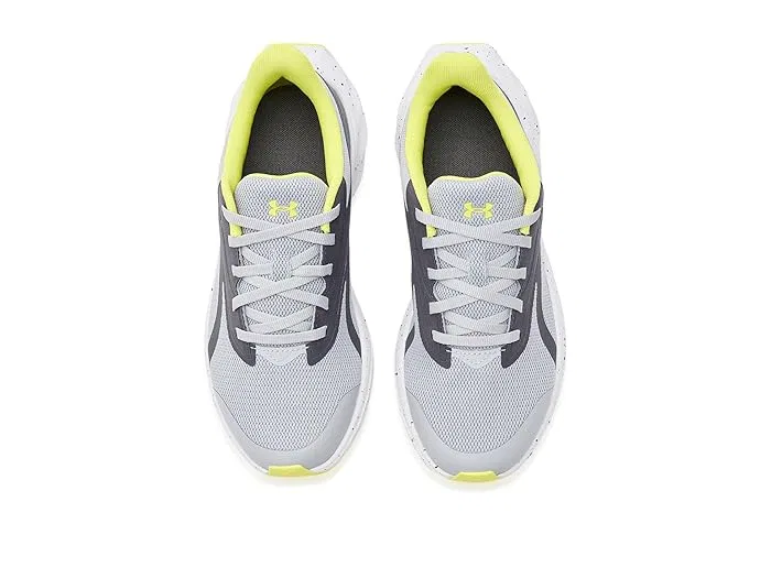 Кроссовки беговые Ascend Under Armour Kids, Mod Gray/Castlerock/Lumin Yellow — фото 3
