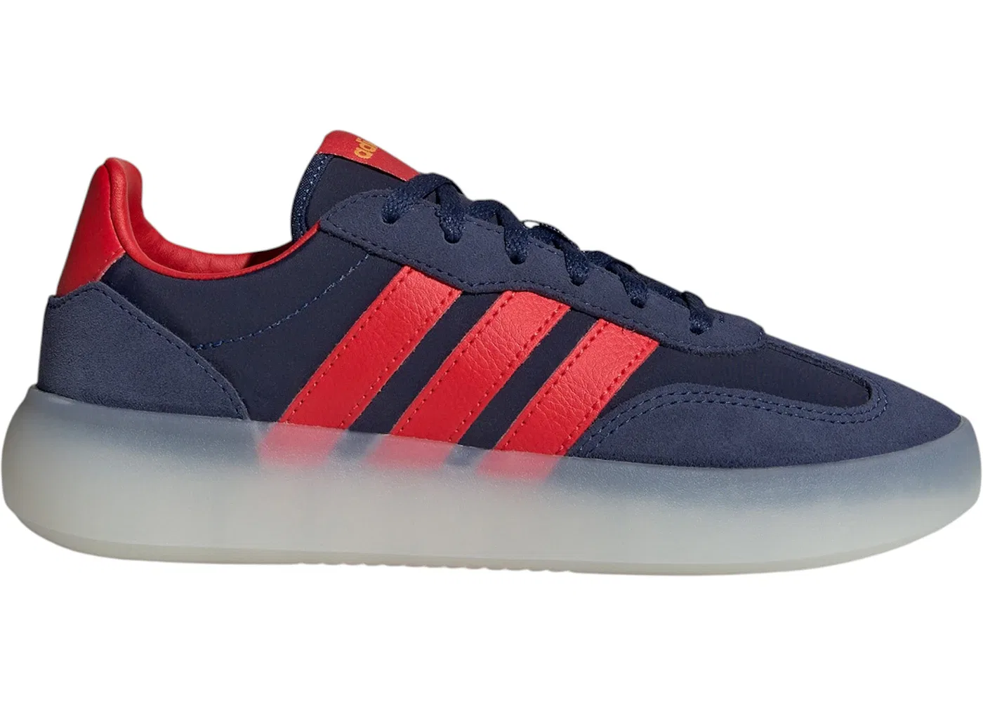 Детские кроссовки на шнуровке Adidas Breaknet 3.0, Dark Blue Vivid Red Crew Yellow