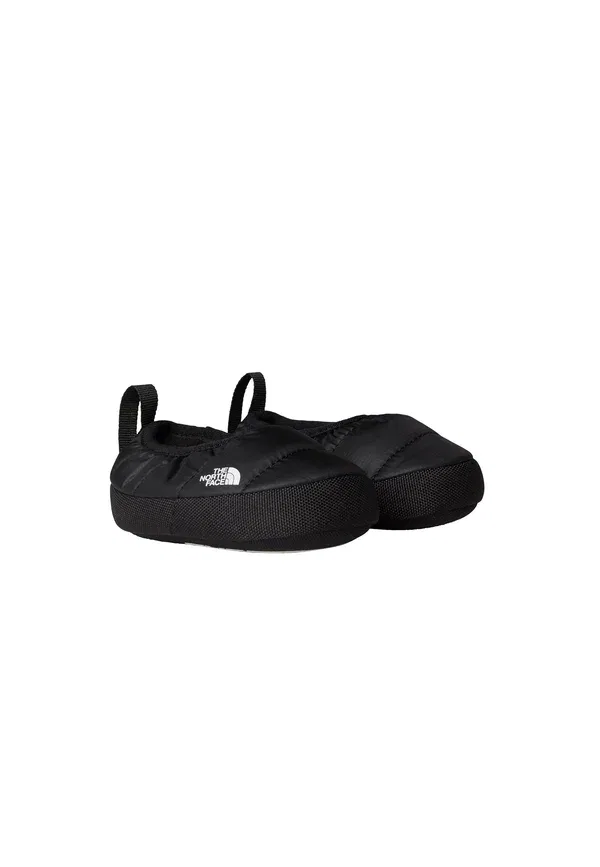 Тапочки с теплым наполнителем Unisex-pantoletai The North Face Black, White, белый — фото 3