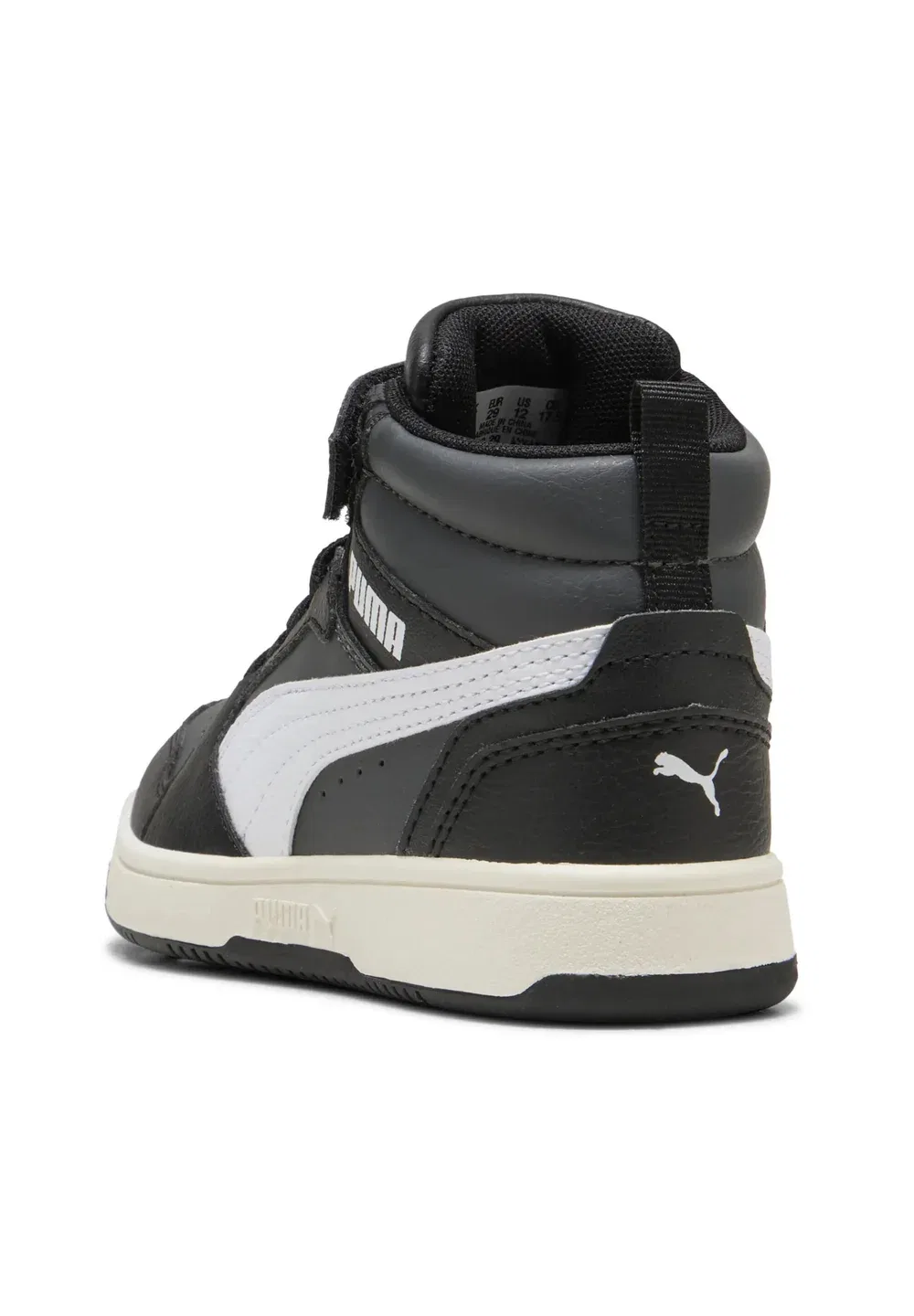 Rebound v6 mid ac+ps - высокие кроссовки Puma, Nero — фото 4